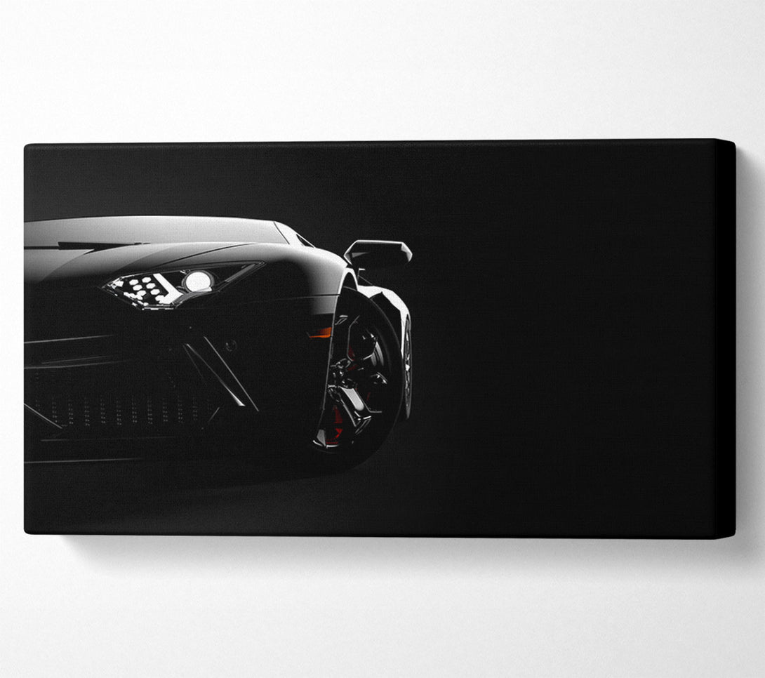  A Canvas Print of Sleek Car Design Canvas Art