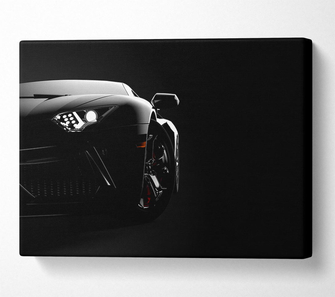  A Canvas Print of Sleek Car Design Canvas Art