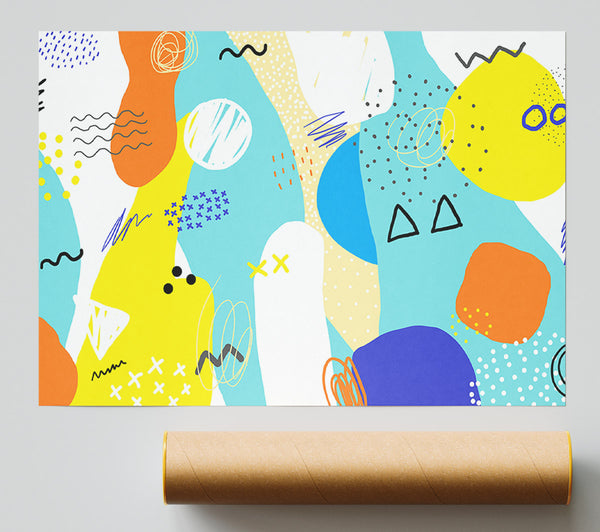 Modern Contemporary Illustration Print