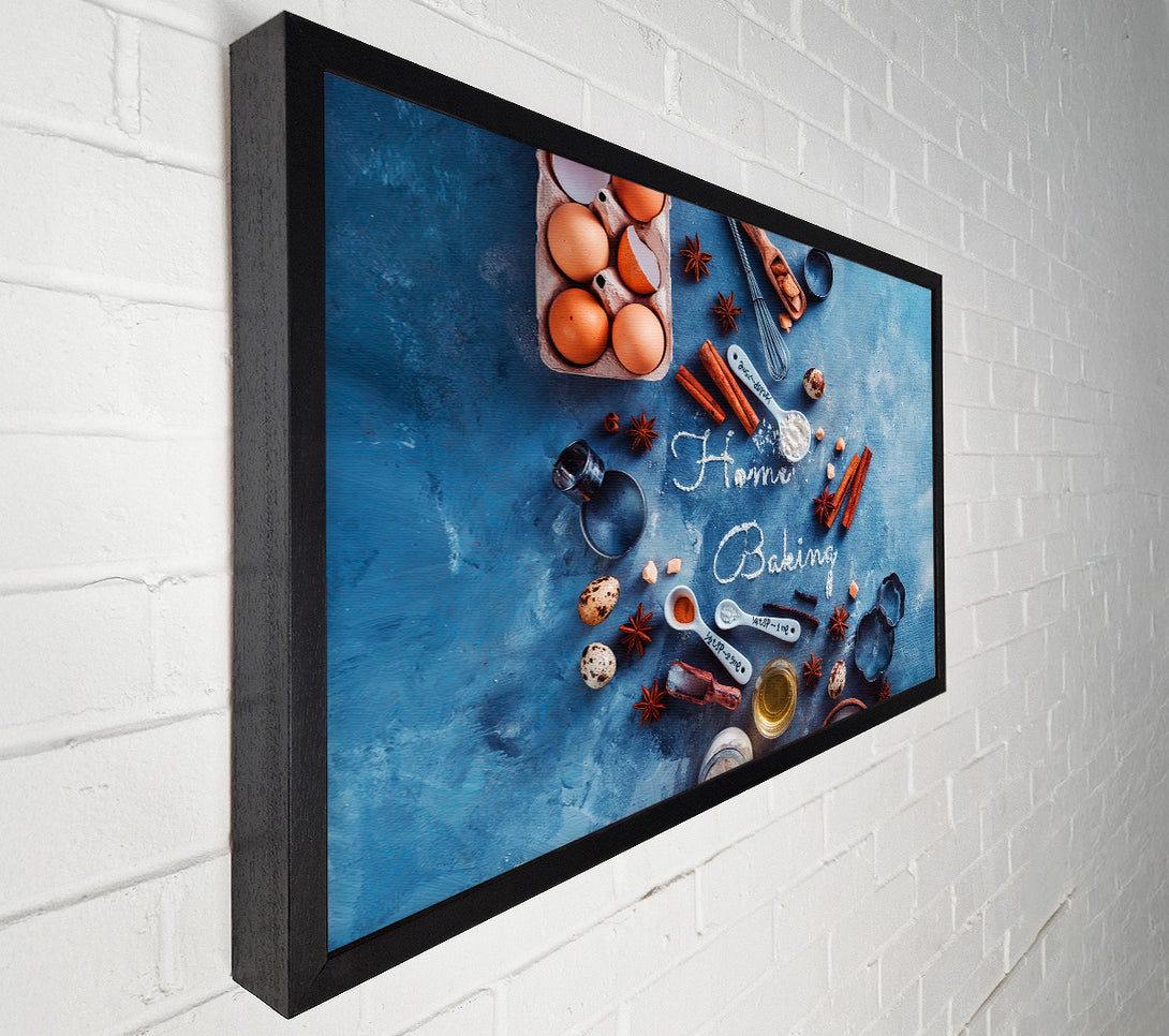  A Canvas Print of Home baking in flour Canvas Art