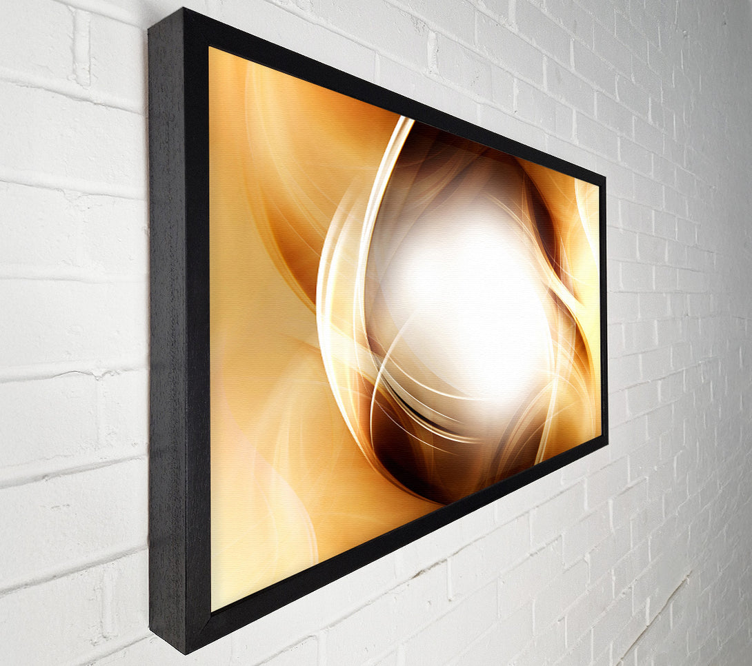  A Canvas Print of Abstract fire blend Canvas Print