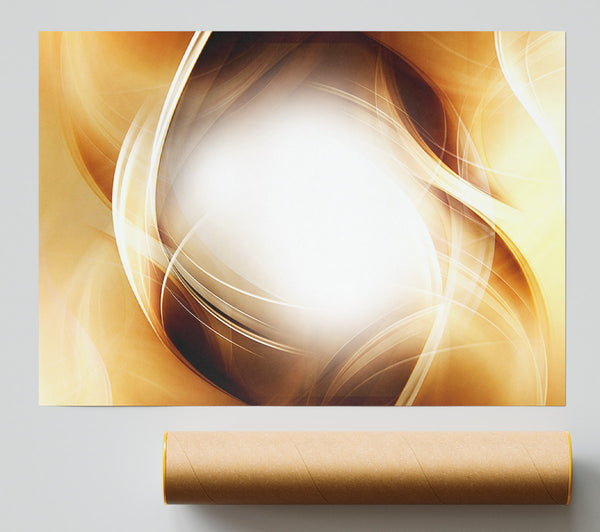 Abstract Fire Blend Giclee Print