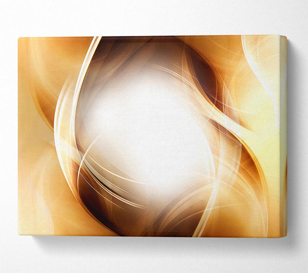  A Canvas Print of Abstract fire blend Canvas Print