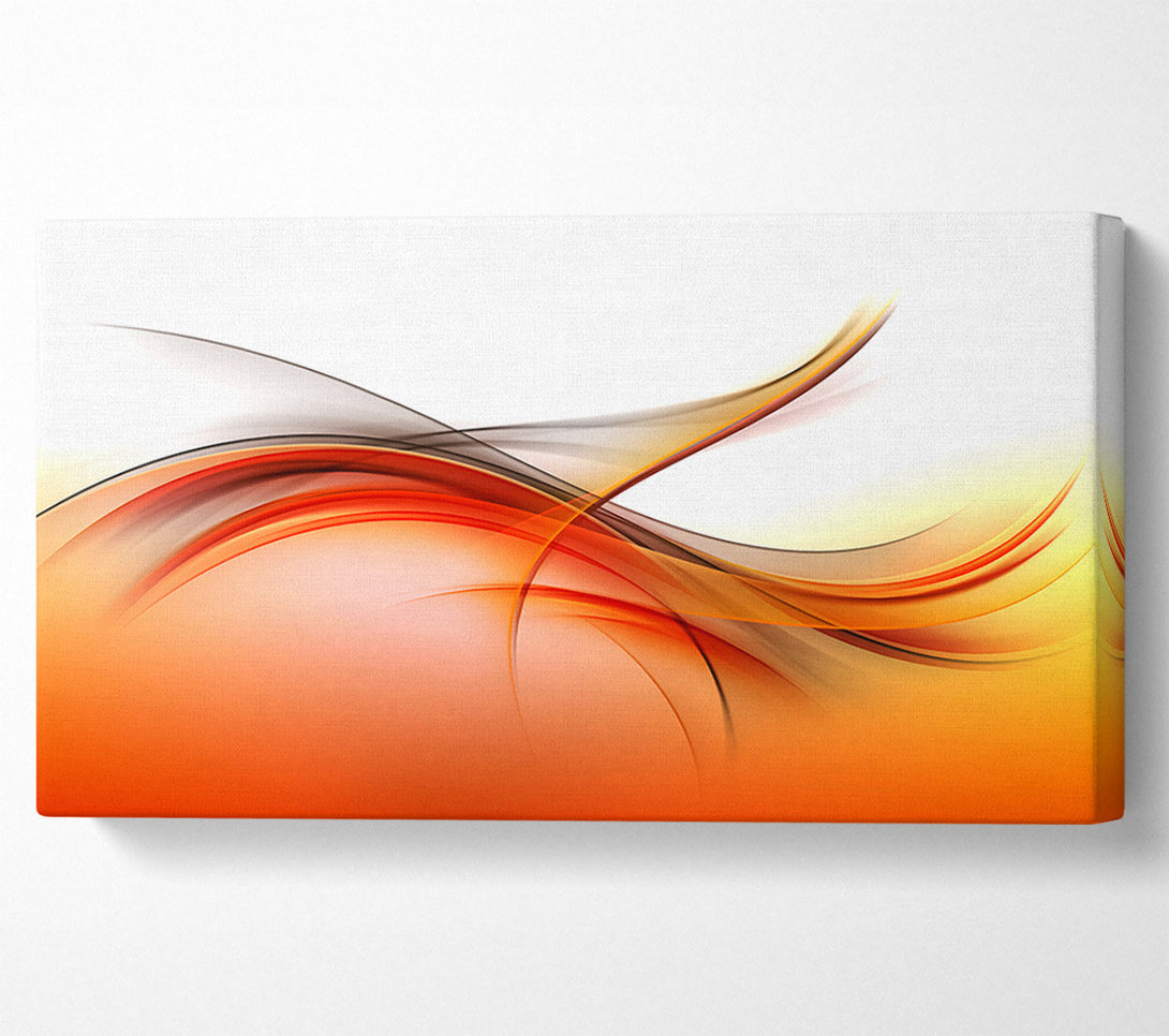  A Canvas Print of Fire abstract swirls Canvas Wall Art