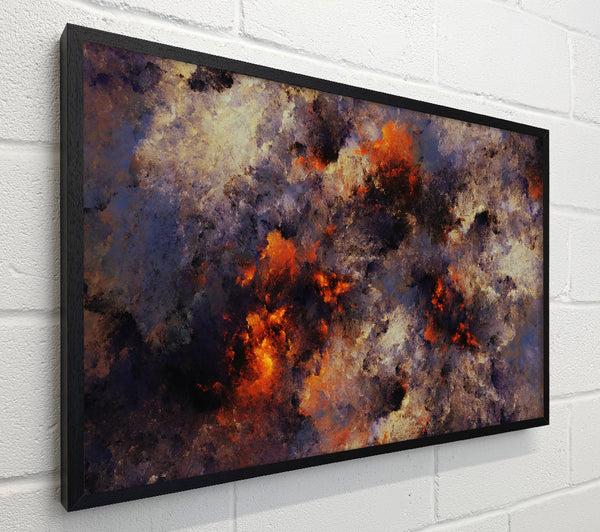 Volcanic ash colour splash