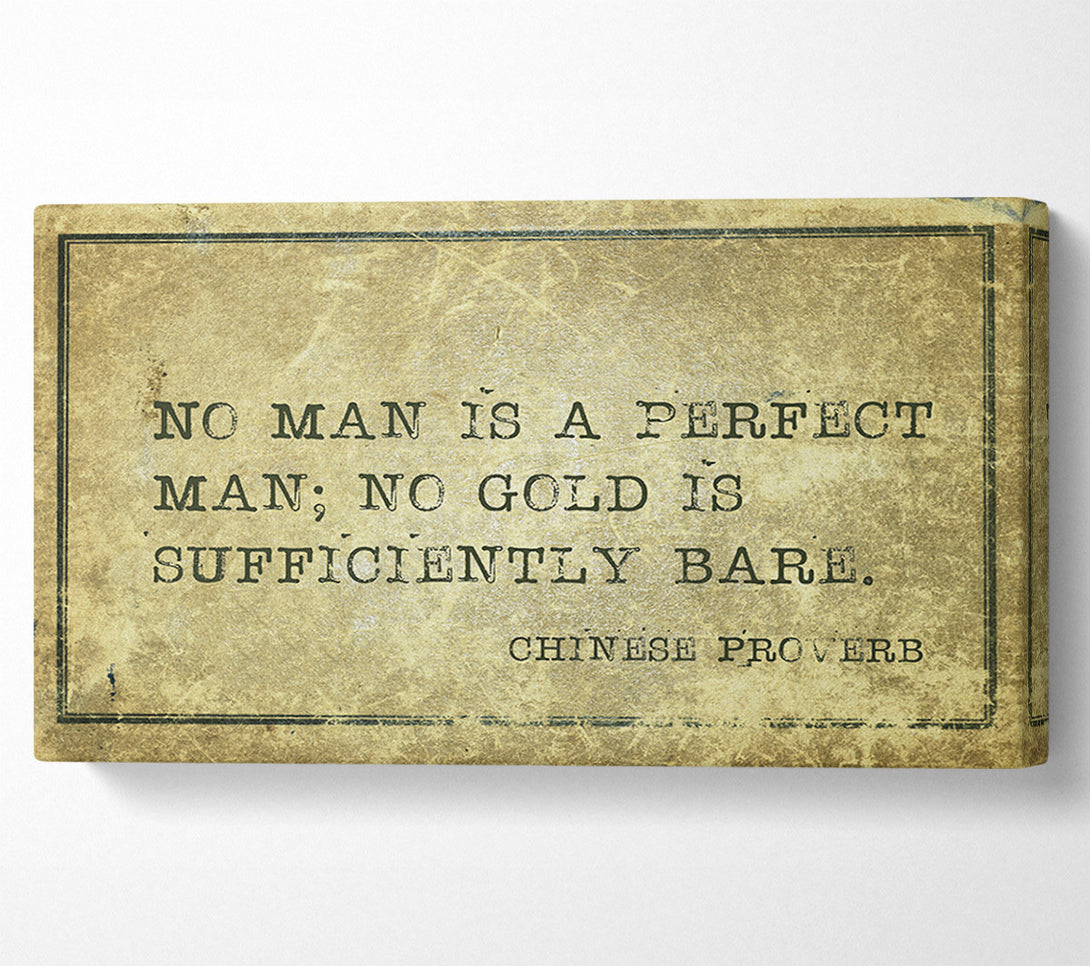  A Canvas Print of Chinese Proverb saying Canvas Art