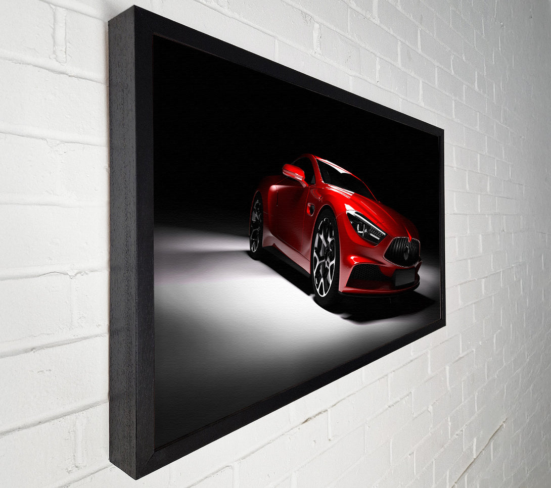  A Canvas Print of Mean looking Supercar Canvas Art