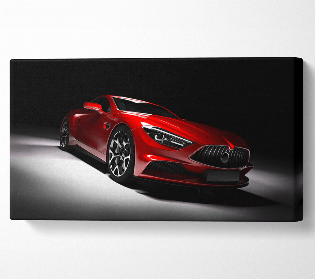  A Canvas Print of Mean looking Supercar Canvas Art
