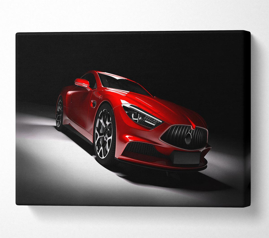  A Canvas Print of Mean looking Supercar Canvas Art