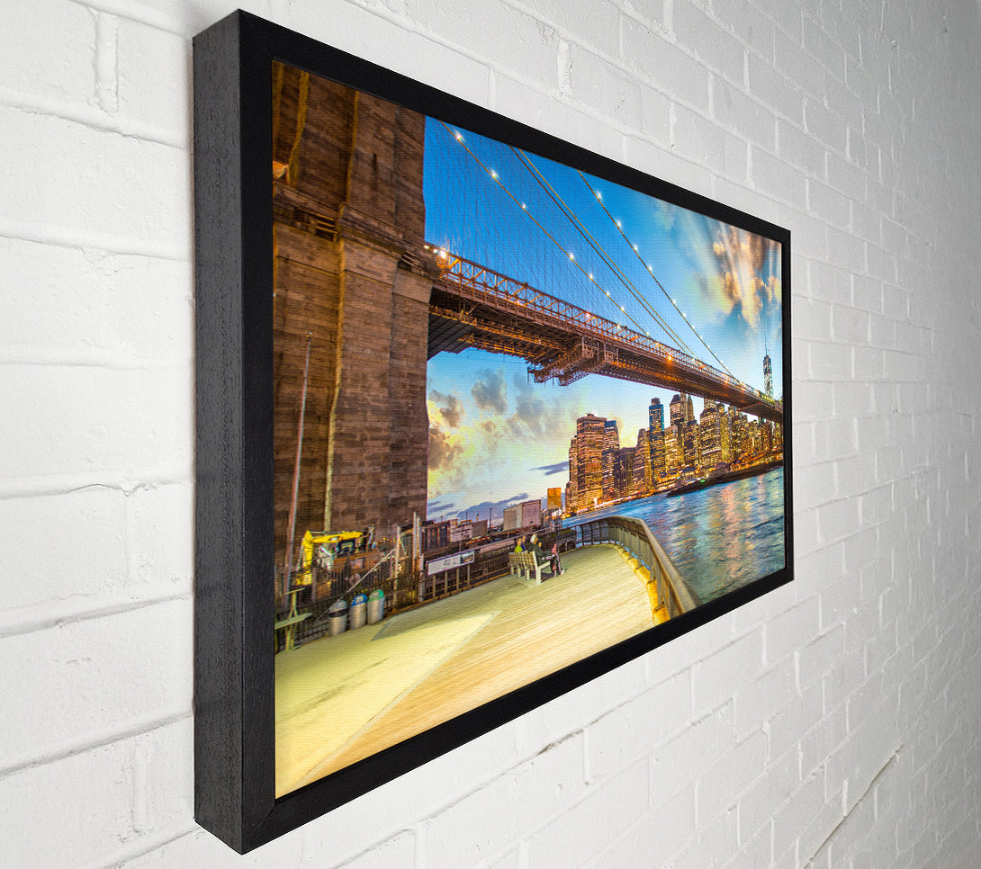  A Canvas Print of Up close and personal New york Canvas Print