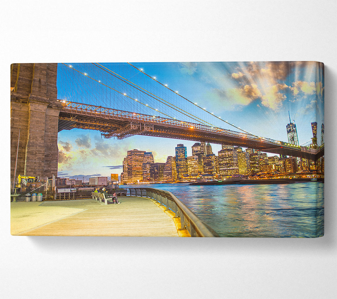  A Canvas Print of Up close and personal New york Canvas Print
