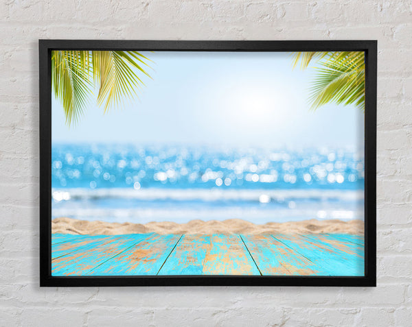 soft focus paradise Framed Print
