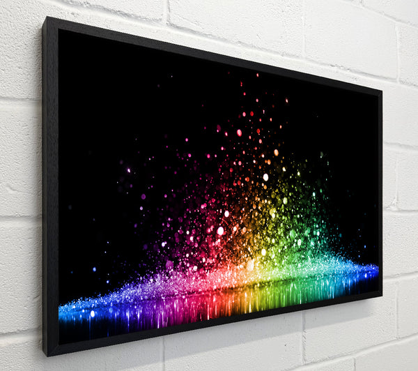 Bouncing colour splash