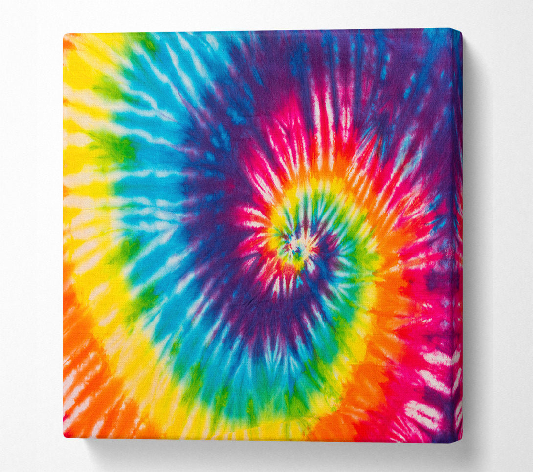  A Canvas Print of Spiral water colour Canvas Art
