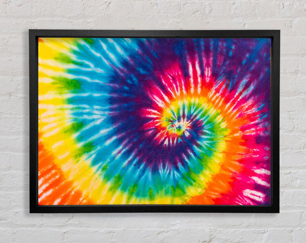 Spiral water colour Framed Print