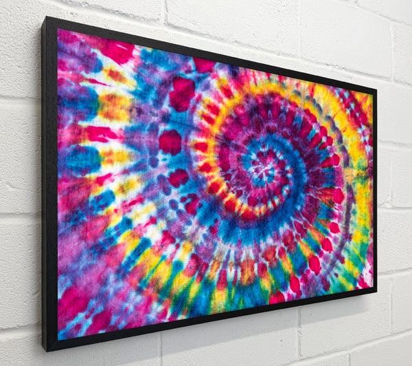 Spiral tie dye