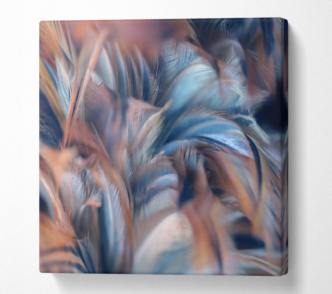  A Canvas Print of Custer of feathers Canvas Wall Art