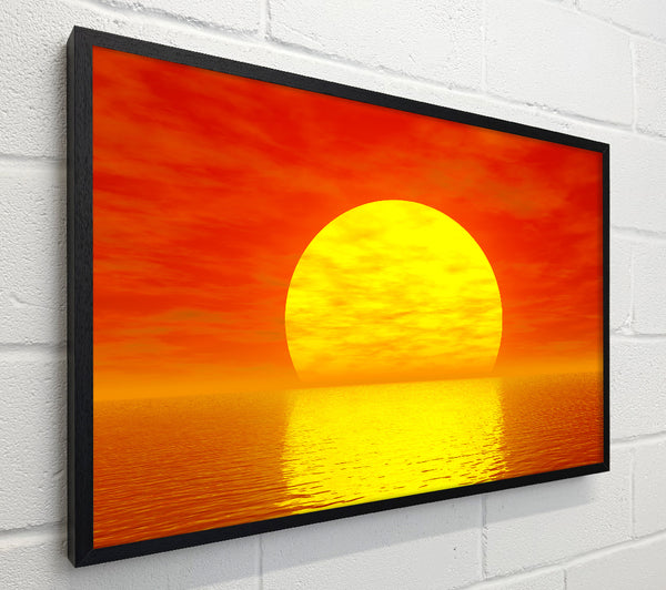 Glorious Orange sunset