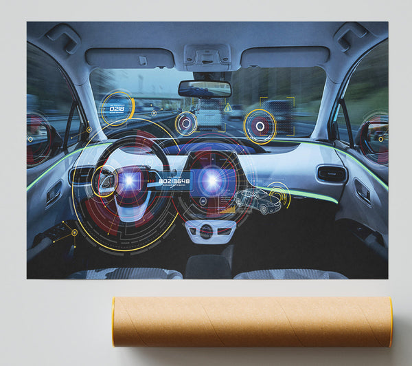 The Car Of The Future Poster