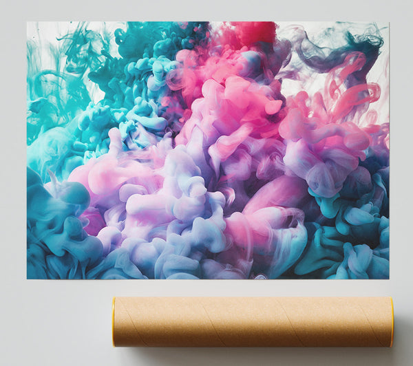 Clouds Of Colour Giclee Print
