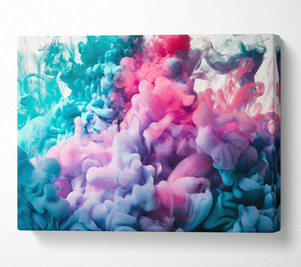  A Canvas Print of Clouds of colour Canvas Art