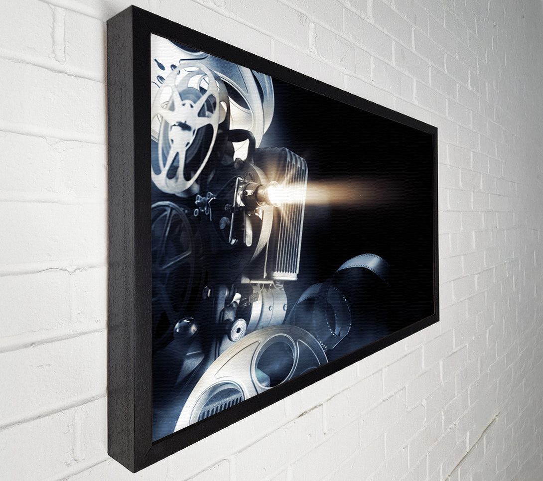  A Canvas Print of Vintage film projector Canvas Wall Art
