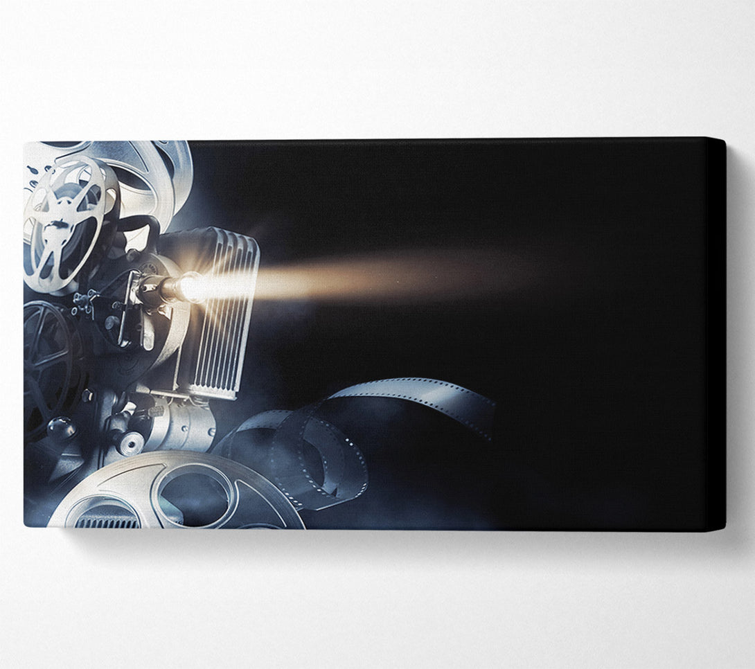  A Canvas Print of Vintage film projector Canvas Wall Art
