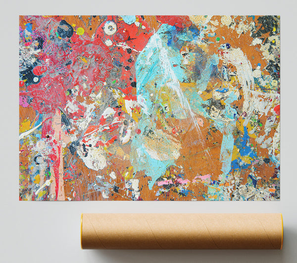 Rough Paint Giclee Print