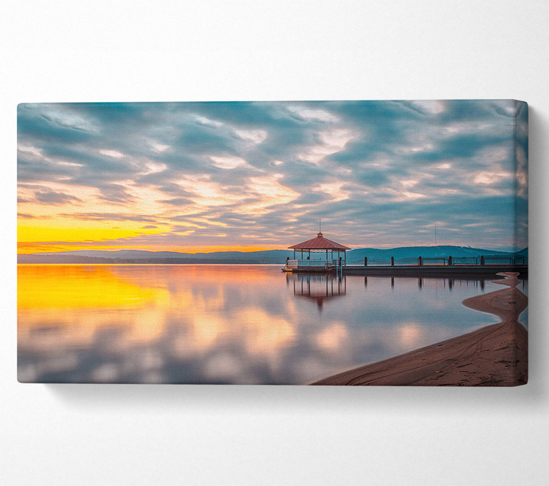  A Canvas Print of Stage on the Pier Canvas Wall Art