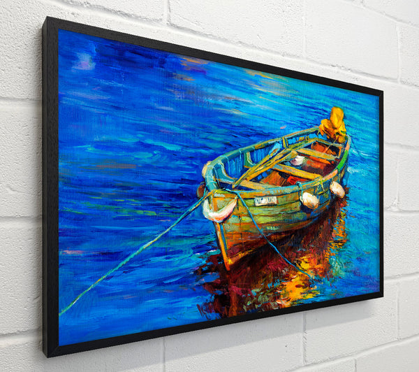 Fishing boat illiustration
