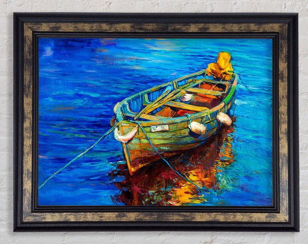 Fishing boat illiustration