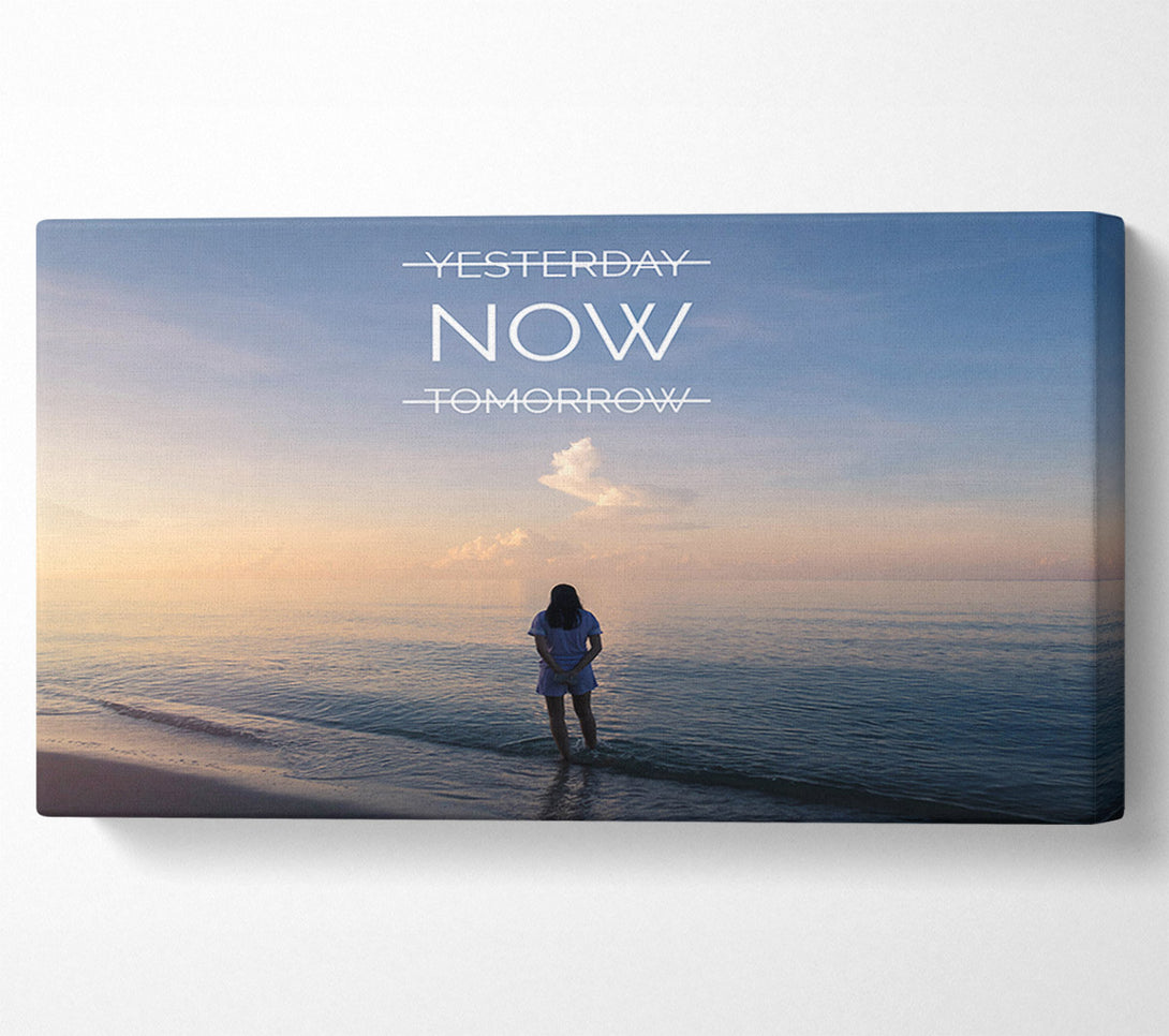  A Canvas Print of Yesterday now tommorow Canvas Art