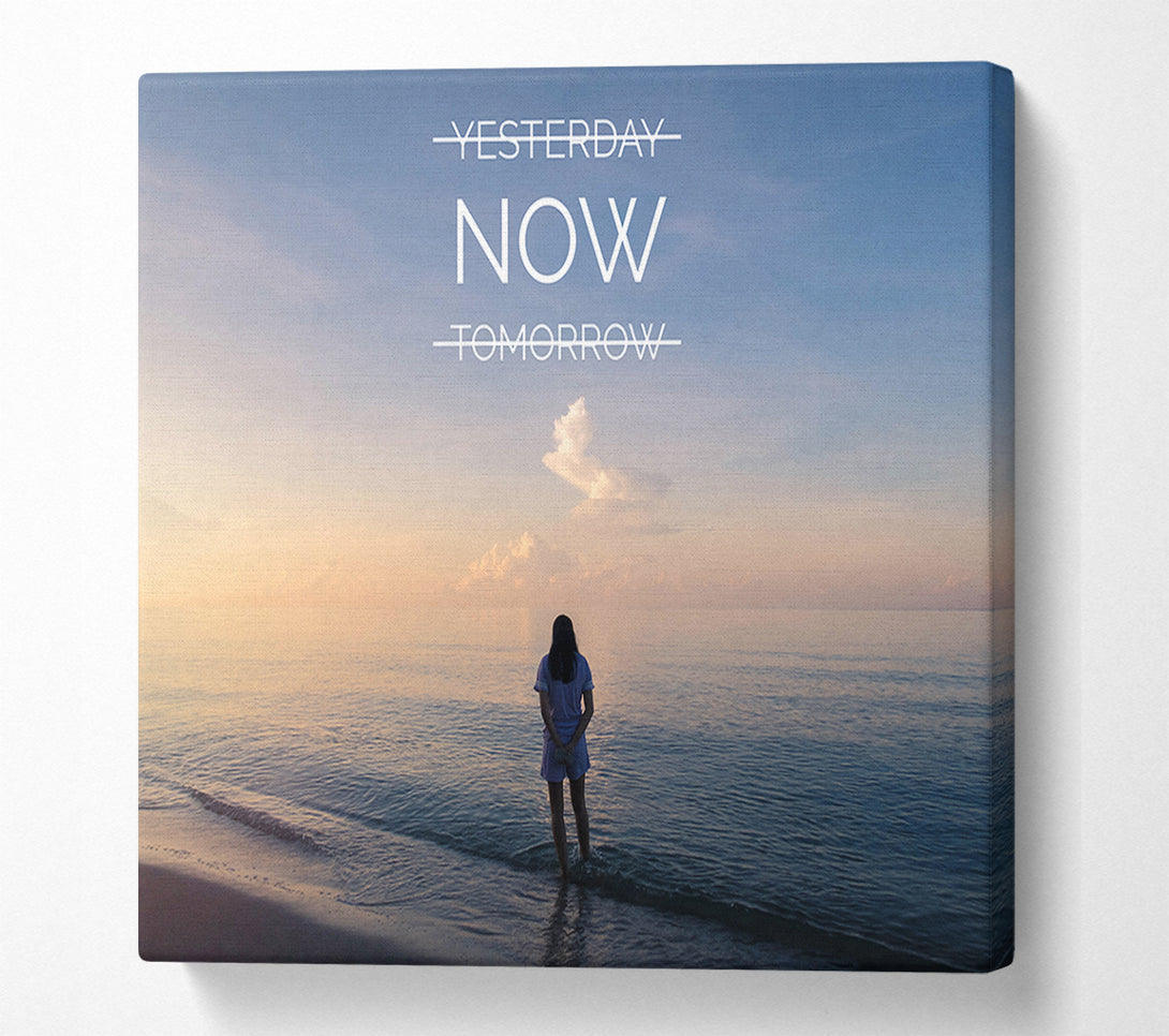  A Canvas Print of Yesterday now tommorow Canvas Art