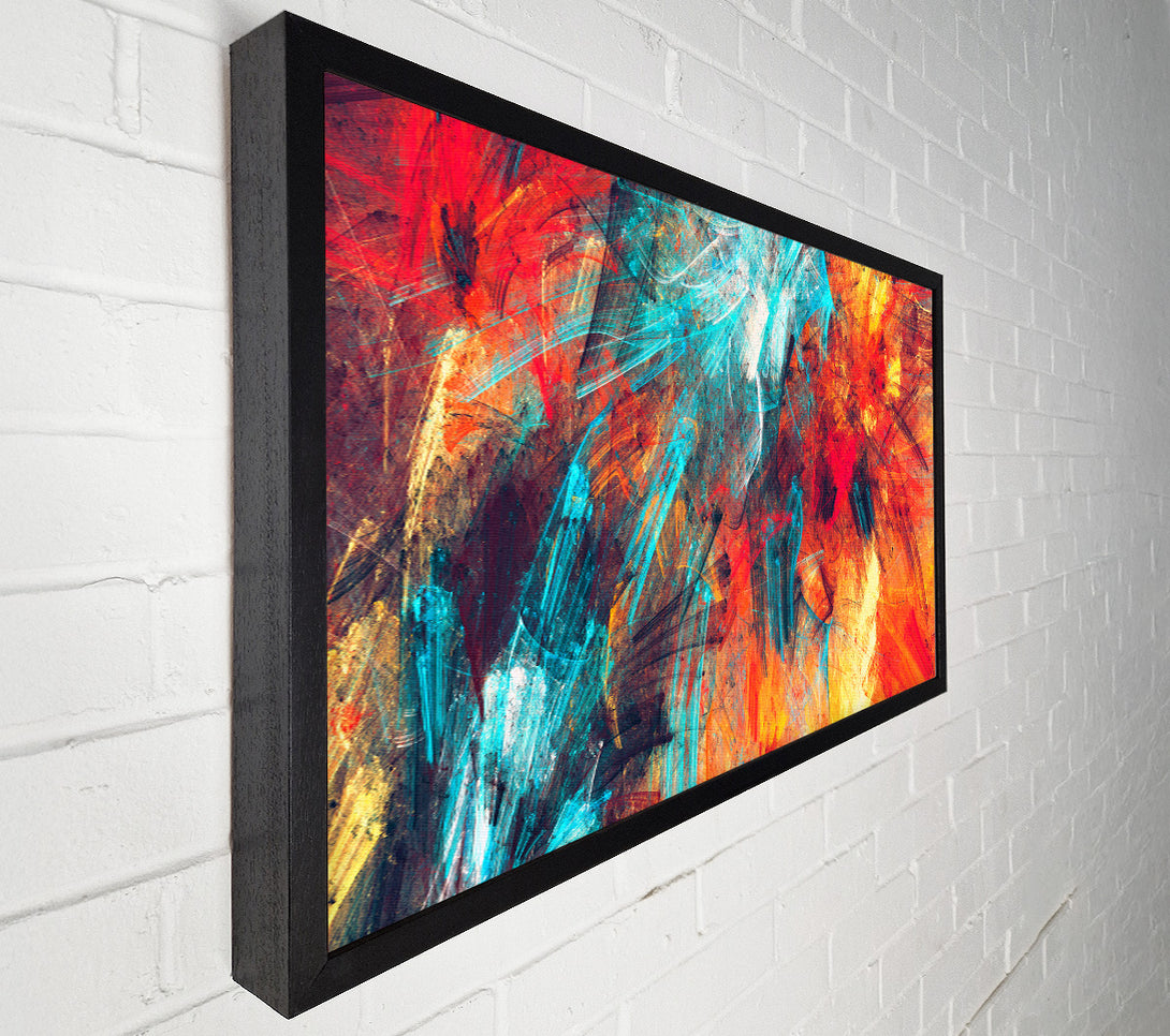  A Canvas Print of The gates of hell mess Canvas Art