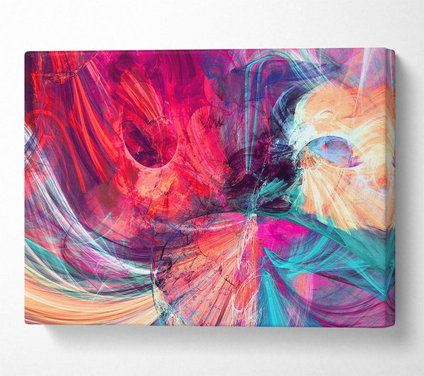  A Canvas Print of Opening up the heavens in colour Canvas Print