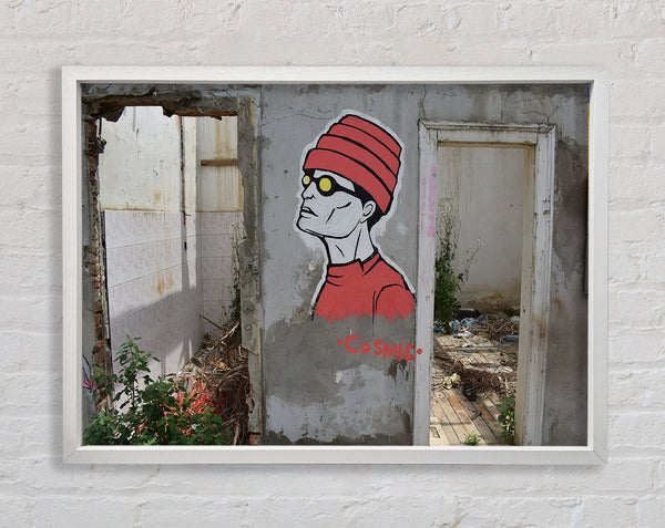 Cosmic ruins Framed Print