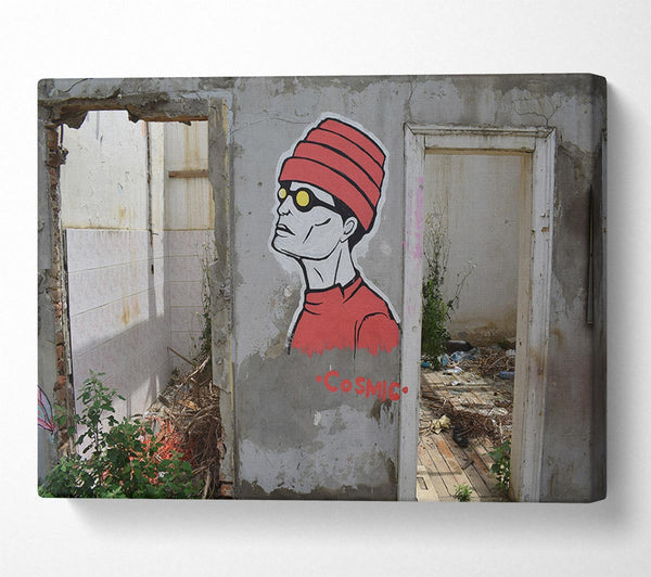  A Canvas Print of Cosmic ruins Canvas Print