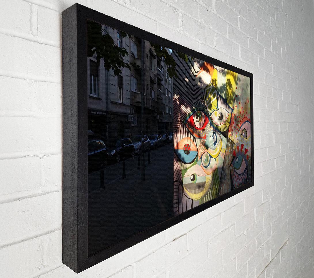  A Canvas Print of Eyes are always watching Canvas Print
