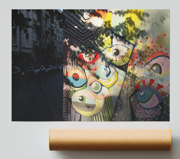 Eyes Are Always Watching Giclee Print