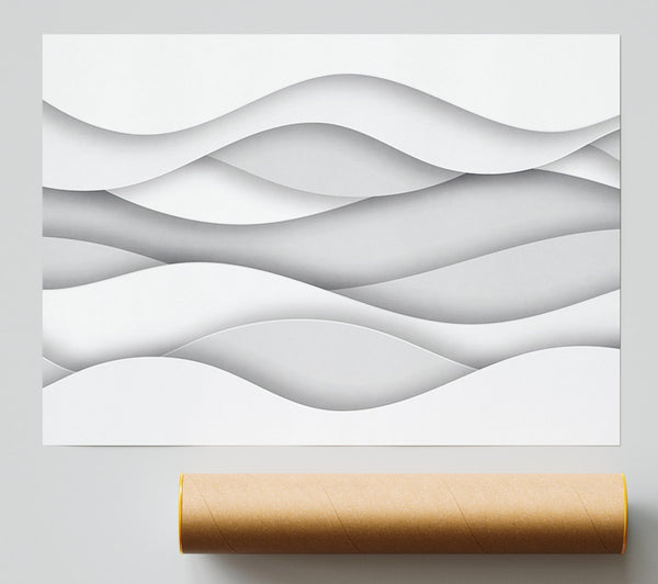 Horizontal Lines Of Curviture Giclee Print
