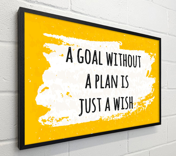 A goal without a plan