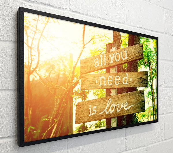 All You Need Is Love