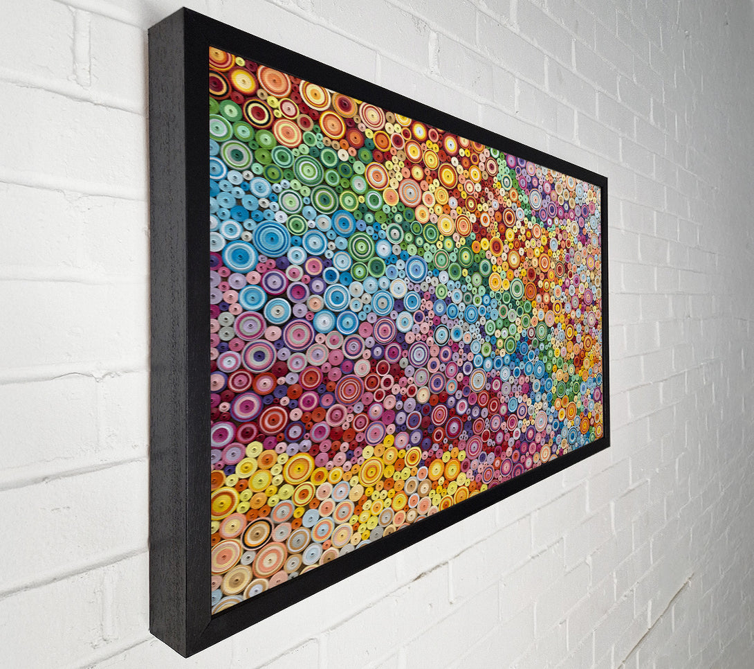  A Canvas Print of Thousands Of Beads Canvas Art
