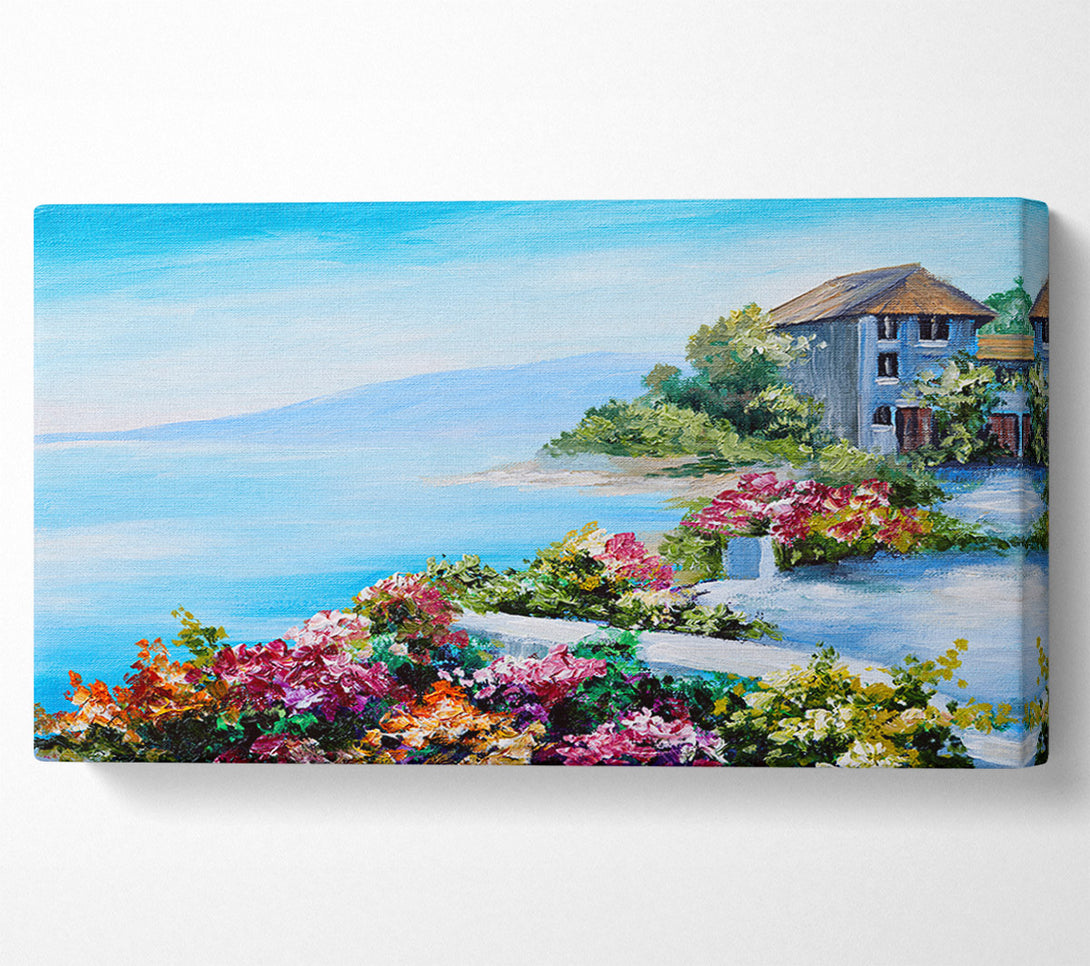  A Canvas Print of Mediterranean Sunshine Home Canvas Wall Art