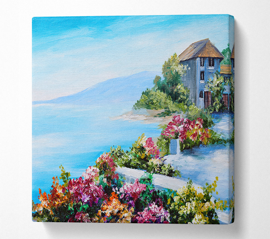 A Canvas Print of Mediterranean Sunshine Home Canvas Wall Art