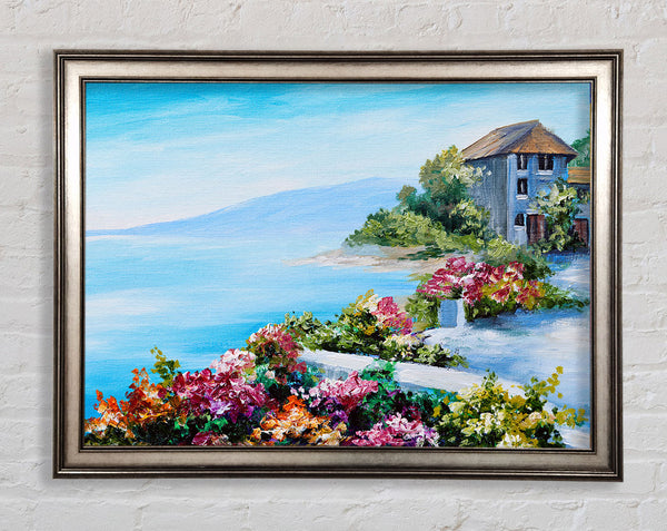 Mediterranean Sunshine Home Framed Print