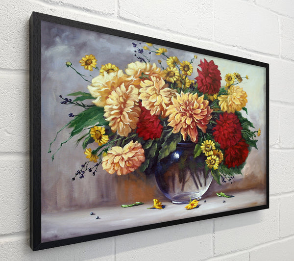 Vase Of Flowers Painting