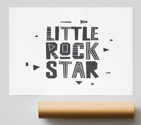Little Rock Star Giclee Print