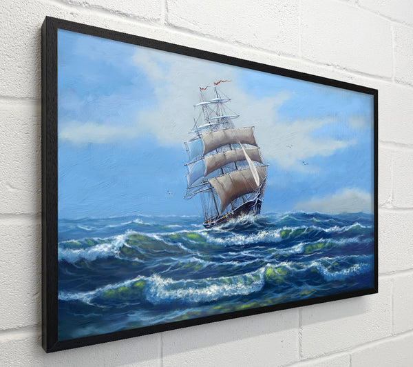 A Ship At Sea