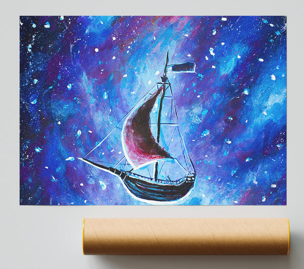 The Ship In Space Giclee Print